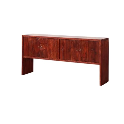 Kommode mit chinesischen Stil Holz Kommode Küchenschrank Home Barschrank Buffetschrank mit Tür Buffetschrank (B,S:140 * 40 * 85cm) von KOHUS