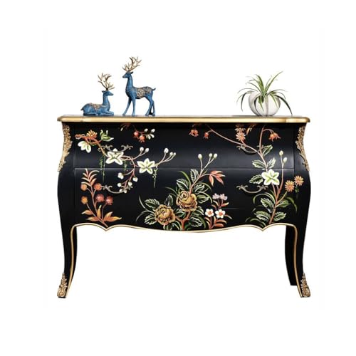 Sideboard mit Bemalter Verandaschrank Wohnzimmer Sofa Seitenschrank Skandinavischer dekorativer Schrank Küchenschrank Buffetschrank Sideboard mit Bemalter Verandaschrank Wohnzimmer Sofa Seitenschrank Skandinavischer dekorativer Schrank Küchenschrank Buffetschrank von KOHUS