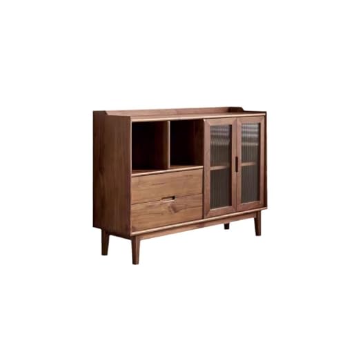 Sideboard mit Restaurant Kommode Nordic Schublade Schrank Vitrine mit Tür Weinschrank Wohnzimmer Regal Buffetschrank Sideboard mit Restaurant Kommode Nordic Schublade Schrank Vitrine mit Tür Weinschrank Wohnzimmer Regal Buffetschrank von KOHUS