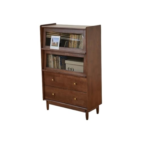 Sideboard mit skandinavischer Massivholz Kommode Wohnzimmer Kommode Eingang Vitrine Küche und Restaurant Buffetschrank Buffetschrank(B) von KOHUS