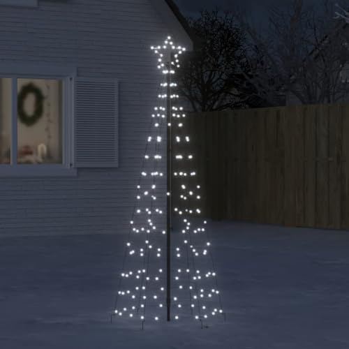 KOIECETA Beleuchtet Christbaum Tannenbaum mit 8 Beleuchtungsmodi Weihnachtsbeleuchtung Weihnachtsdeko LED-Weihnachtsbaum mit Erdspießen 220 LEDs Kaltweiß 180 cm KOIECETA Beleuchtet Christbaum Tannenbaum mit 8 Beleuchtungsmodi Weihnachtsbeleuchtung Weihnachtsdeko LED-Weihnachtsbaum mit Erdspießen 220 LEDs Kaltweiß 180 cm von KOIECETA