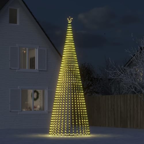 KOIECETA Weihnachtsbaum Beleuchtet Christbaum Tannenbaum Kegelform Beleuchtungsmodi Weihnachtsbeleuchtung Weihnachtsdeko 1544 LEDs Warmweiß 500 cm KOIECETA Weihnachtsbaum Beleuchtet Christbaum Tannenbaum Kegelform Beleuchtungsmodi Weihnachtsbeleuchtung Weihnachtsdeko 1544 LEDs Warmweiß 500 cm von KOIECETA