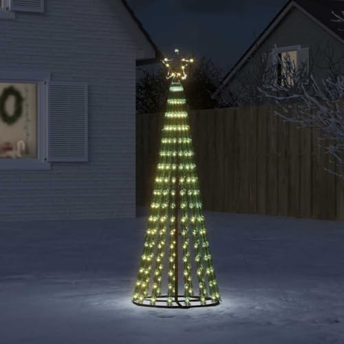 KOIECETA Weihnachtsbaum Beleuchtet Christbaum Tannenbaum Kegelform Beleuchtungsmodi Weihnachtsbeleuchtung Weihnachtsdeko 275 LEDs Warmweiß 180 cm KOIECETA Weihnachtsbaum Beleuchtet Christbaum Tannenbaum Kegelform Beleuchtungsmodi Weihnachtsbeleuchtung Weihnachtsdeko 275 LEDs Warmweiß 180 cm von KOIECETA