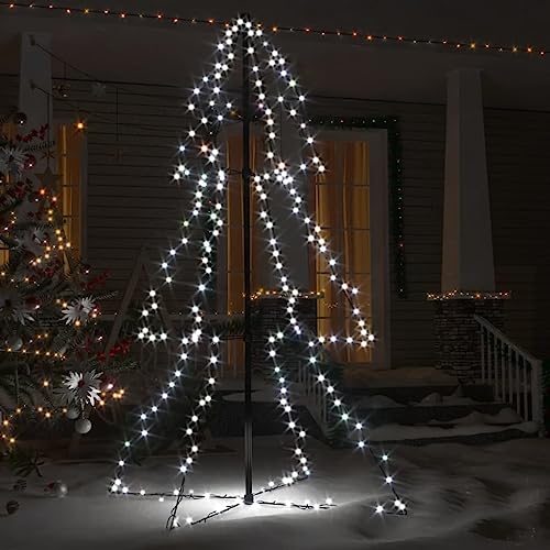 KOIECETA Weihnachtsbaum in Kegelform 200 LEDs Indoor Outdoor 98x150 cm KOIECETA Weihnachtsbaum in Kegelform 200 LEDs Indoor Outdoor 98x150 cm von KOIECETA