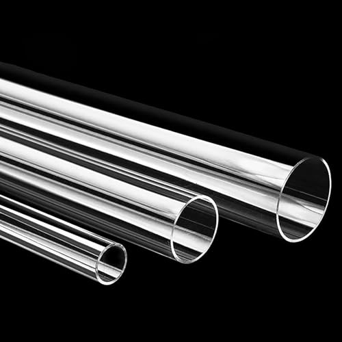 Acrylrohr 2 Stücke Acryl Rohr Transparent Aussendurchmesser 10-18mm Länge 500mm Runde Acrylrohr DIY Beleuchtung Aquarium Aussendurchmesser 10mm (15mm)(10mm OD) von KOINEN