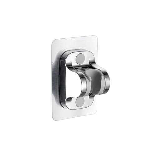 Duschkopfhalter, Duschhalterung, kein Stanzen, verstellbares Badezimmerzubehör, mehrfarbig, 1/2/3er-Pack (grau, 2 Stück)(Silver,3PCS) von KOINEN