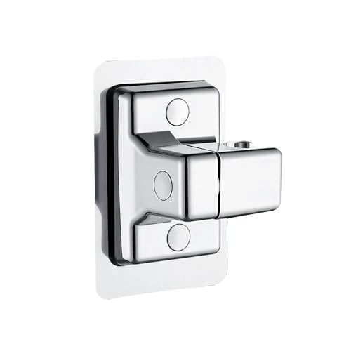 Duschkopfhalter, verstellbarer Duschkopfhalter 8 x 12 x 5,5 cm, mehrfarbig (grau)(Silver) von KOINEN
