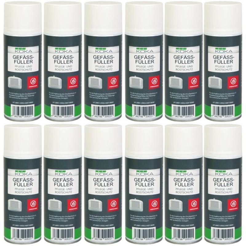 KOKA 12x Gefäßfüller Unbrennbar 400ml KOKA 12x Gefäßfüller Unbrennbar 400ml von KOKA