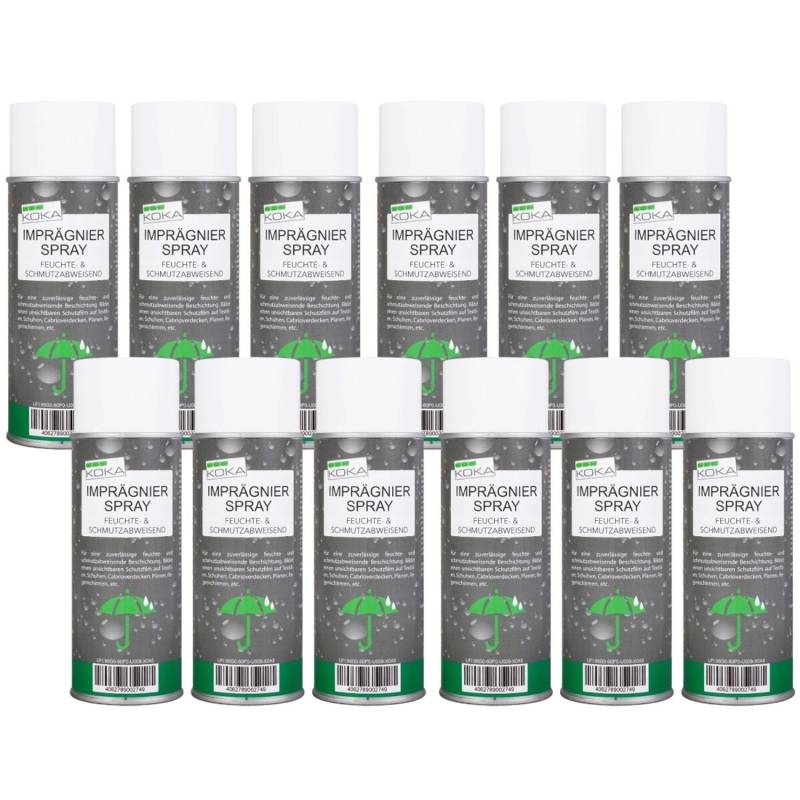 KOKA 12x Imprägnierspray 400ml KOKA 12x Imprägnierspray 400ml von KOKA
