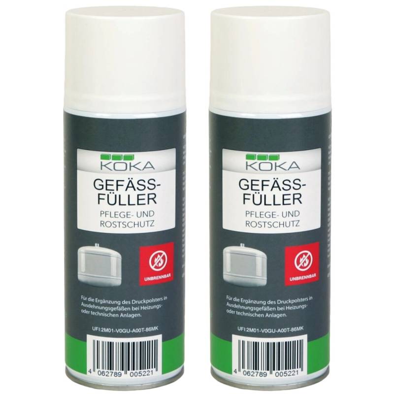 KOKA 2x Gefäßfüller Unbrennbar 400ml KOKA 2x Gefäßfüller Unbrennbar 400ml von KOKA