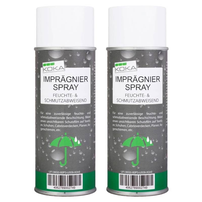 KOKA 2x Imprägnierspray 400ml KOKA 2x Imprägnierspray 400ml von KOKA