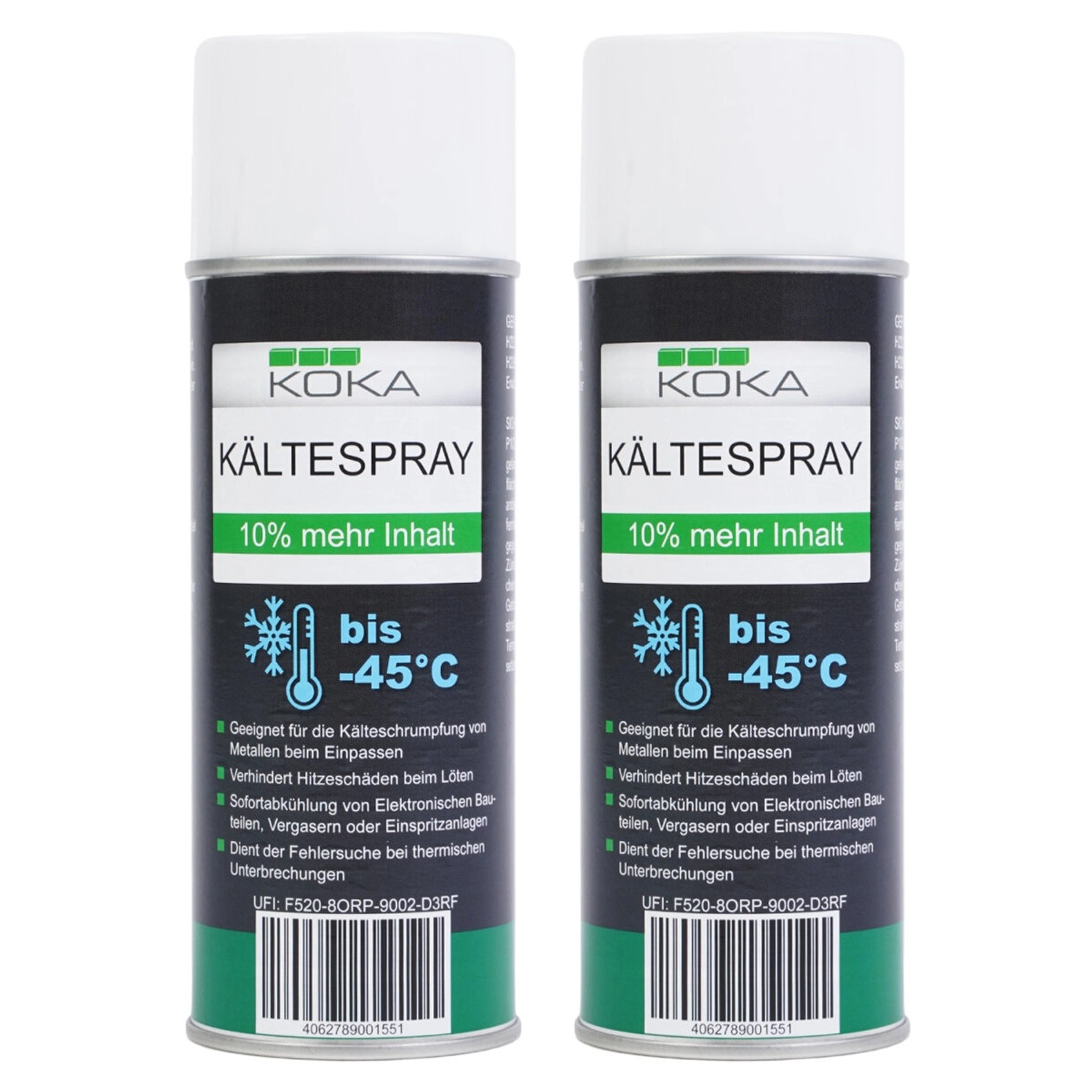 KOKA 2x Kältespray bis -45°C von KOKA
