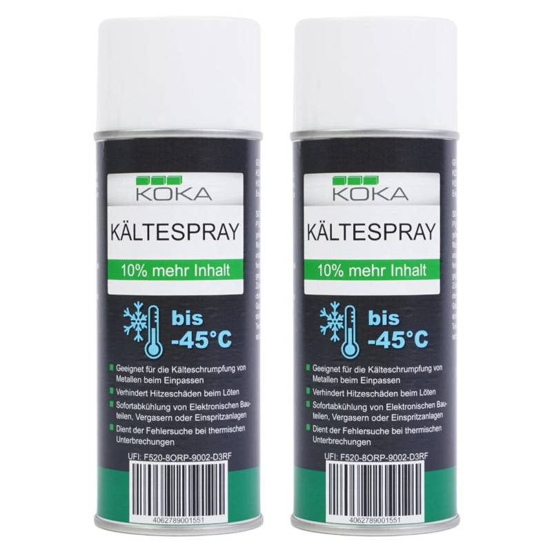 KOKA 2x Kältespray bis -45°C KOKA 2x Kältespray bis -45°C von KOKA