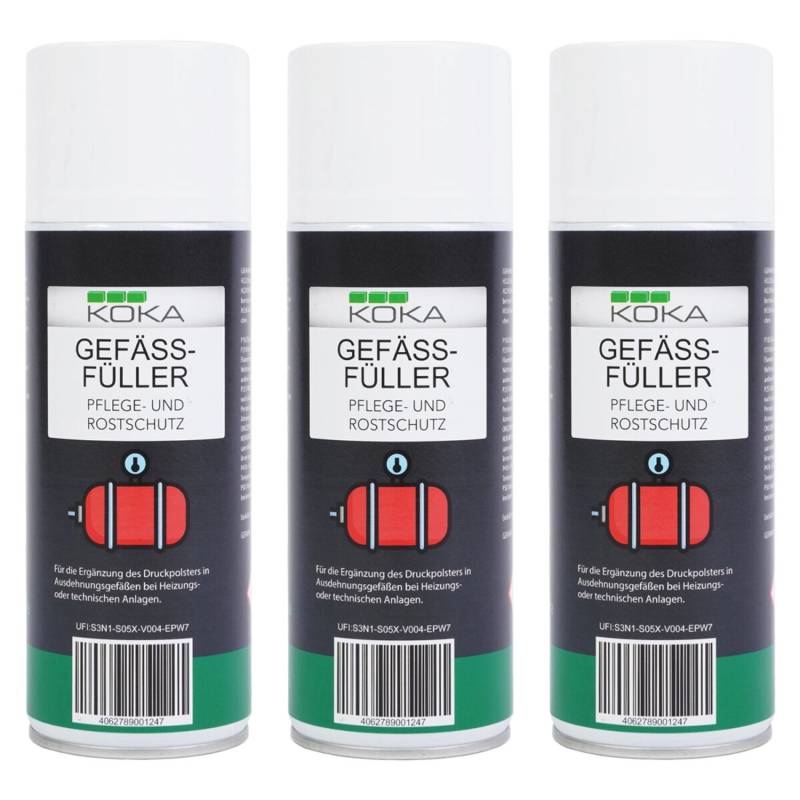 KOKA 3x Gefäßfüller 400ml KOKA 3x Gefäßfüller 400ml von KOKA