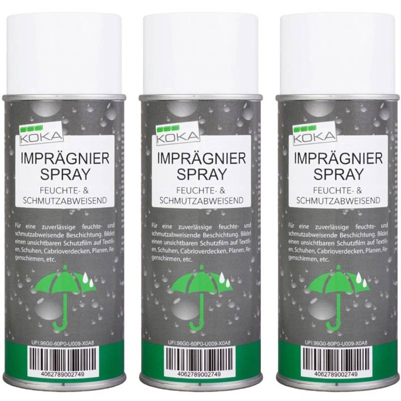 KOKA 3x Imprägnierspray 400ml KOKA 3x Imprägnierspray 400ml von KOKA