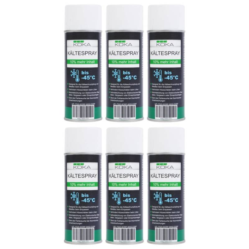 KOKA 6x Kältespray bis -45°C KOKA 6x Kältespray bis -45°C von KOKA