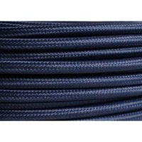 Textil Stromkabel 2x0,75mm² dunkelblau von KOKA