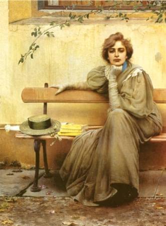 KOKITS Poster Wandkunst Wandkunst Bilder Ölgemälde Sogni von Vittorio Matteo Corcos für Wanddekoration 60x90cm von KOKITS