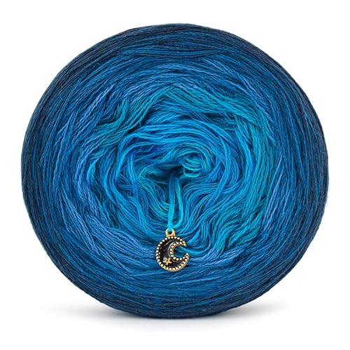 Gradient Yarn Cake KOKONEK Merino 50% Merinowolle Wool 50% Acryl 690 June Night 2 - Navy/Petrol II/Petrol/Türkis II/Türkis 1000m Gradient Yarn Cake KOKONEK Merino 50% Merinowolle Wool 50% Acryl 690 June Night 2 - Navy/Petrol II/Petrol/Türkis II/Türkis 1000m von KOKONKI