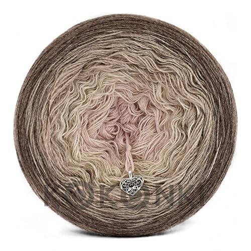 Gradient yarn Kammgarn cake KOKONEK Soft 235 – acrylic 1000m 200g Gradient yarn Kammgarn cake KOKONEK Soft 235 – acrylic 1000m 200g von KOKONKI