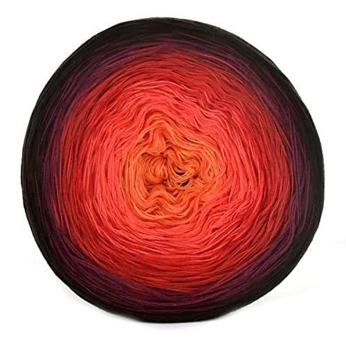 Gradient yarn Kammgarn cake ombre Garn KOKONEK Classic A274 - cotton Baumwolle, acrylic Acryl 1000m Gradient yarn Kammgarn cake ombre Garn KOKONEK Classic A274 - cotton Baumwolle, acrylic Acryl 1000m von KOKONKI