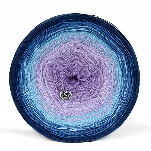 Gradient yarn Kammgarn cake ombre Garn KOKONEK Classic A384 - cotton Baumwolle, acrylic Acryl 1000m Gradient yarn Kammgarn cake ombre Garn KOKONEK Classic A384 - cotton Baumwolle, acrylic Acryl 1000m von KOKONKI
