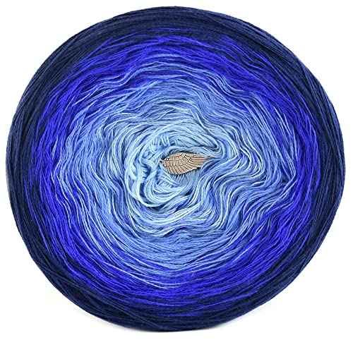 Gradient yarn Kammgarn cake ombre Garn KOKONEK Classic A405 - cotton Baumwolle, acrylic Acryl 1000m Gradient yarn Kammgarn cake ombre Garn KOKONEK Classic A405 - cotton Baumwolle, acrylic Acryl 1000m von KOKONKI