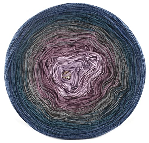 Gradient yarn Kammgarn cake ombre Garn KOKONEK Classic A446 - cotton Baumwolle, acrylic Acryl 1000m Gradient yarn Kammgarn cake ombre Garn KOKONEK Classic A446 - cotton Baumwolle, acrylic Acryl 1000m von KOKONKI
