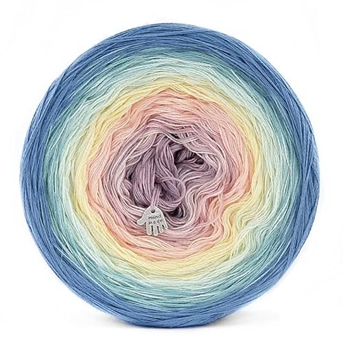 Gradient yarn Kammgarn cake ombre Garn KOKONEK Classic A990 - cotton Baumwolle, acrylic Acryl 1000m Gradient yarn Kammgarn cake ombre Garn KOKONEK Classic A990 - cotton Baumwolle, acrylic Acryl 1000m von KOKONKI