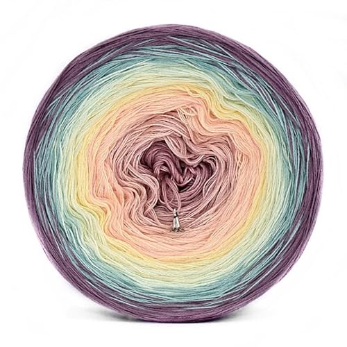 Gradient yarn Kammgarn cake ombre Garn KOKONEK Classic A992 - cotton Baumwolle, acrylic Acryl 1000m Gradient yarn Kammgarn cake ombre Garn KOKONEK Classic A992 - cotton Baumwolle, acrylic Acryl 1000m von KOKONKI