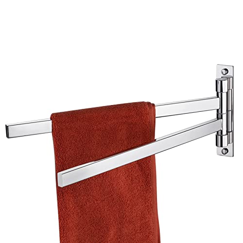 KOKOSIRI Drehbare Handtuchstangen Handtuchhalter 2-arm für Badezimmer Küche WC Wandmontage Chrom Edelstahl B5007CH-A2 KOKOSIRI Drehbare Handtuchstangen Handtuchhalter 2-arm für Badezimmer Küche WC Wandmontage Chrom Edelstahl B5007CH-A2 von KOKOSIRI