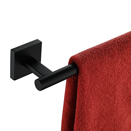 KOKOSIRI Handtuchhalter Badezimmer Handtuchstangen Mattschwarz 20 Zoll Handtuchhalter für Badschrank Küche Wandhalterung Edelstahl B4005BK-L20 von KOKOSIRI