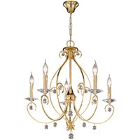 Carat Kristall Kronleuchter mit mehreren Armen 5 Licht 24 Gold - Kolarz Carat Kristall Kronleuchter mit mehreren Armen 5 Licht 24 Gold - Kolarz von KOLARZ