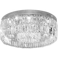 Kolarz PRISMA - Designer Crystal Deckenleuchte Chrom poliert, 12x G9 von KOLARZ