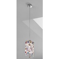 Kolarz - prisma - Designer Kristall Pendelleuchte Chrom poliert, 1x G9 Kolarz - prisma - Designer Kristall Pendelleuchte Chrom poliert, 1x G9 von KOLARZ