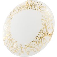 Kolarz - serena Glas dekorative Unterputz-Deckenleuchte 2 Licht 24 Karat Gold von KOLARZ