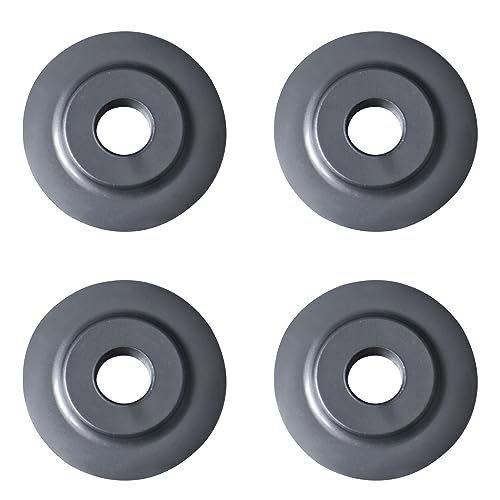 KOLEOLL 41317 E-3469 Rohrschneider-Ersatzrad, kompatibel mit RIDGID Rohrschneider-Modellen 101 103 104 117 118 150 151 152 153 205 Kupferrohrschneider (4 Stück) von KOLEOLL