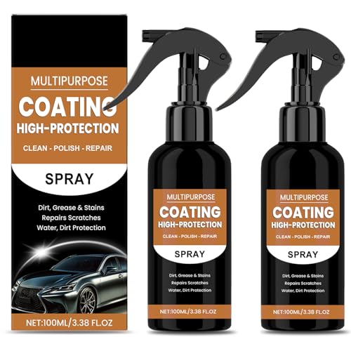 Turbo Shine Nexa, 3 In 1 High Protection Quick Car Coating Spray, Turbo Shine Spray, Autolack-Schnellwachs-Polierspray, Kratzerentferner & Politurspray, Schnellwachs für Lackoberfläche (A) von KOLGEIKJ