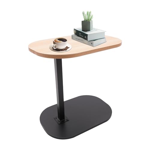 KOLHGNSE Beistelltisch C Form Höhenverstellbar Kleiner Tisch Bambusholz und Metall Couchtisch Sofatisch Kaffeetisch Side Table Sofa Table Betttisch für Wohnzimmer Bad Bett Sofa und Kaffee KOLHGNSE Beistelltisch C Form Höhenverstellbar Kleiner Tisch Bambusholz und Metall Couchtisch Sofatisch Kaffeetisch Side Table Sofa Table Betttisch für Wohnzimmer Bad Bett Sofa und Kaffee von KOLHGNSE