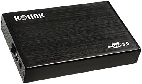 KOLINK HDSU3U3 3,5 Zoll USB 3.0 externes Gehäuse schwarz von KOLINK
