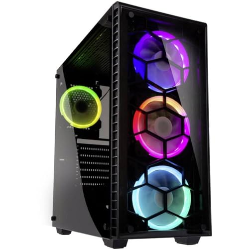 KOLINK Observatory RGB Midi-Tower - PC-Gehäuse - Tempered Glass Seitenfenster - ATX - schwarz KOLINK Observatory RGB Midi-Tower - PC-Gehäuse - Tempered Glass Seitenfenster - ATX - schwarz von KOLINK
