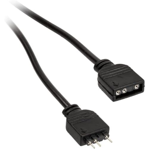 Kolink PC-Lüfter Verlängerung [1 x PC-Ventilator, weiblich, 3-polig, 1 x PC-Lüfter, männlich, 3-polig, 50,00 cm, Schwarz von KOLINK