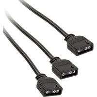 PC-Lüfter Y-Kabel [1x PC-Lüfter Buchse 3pol. - 2x PC-Lüfter Buchse 3pol.] 0.30 m Schwarz Kolink von KOLINK