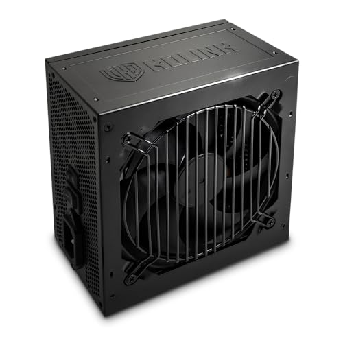 Kolink Serie Regulator PSU, 80 Plus Gold, ATX 3.0, voll modular, PCIe 5.0, 12VHPWR, 100% japanische Kondensatoren, 140mm, 850W von KOLINK