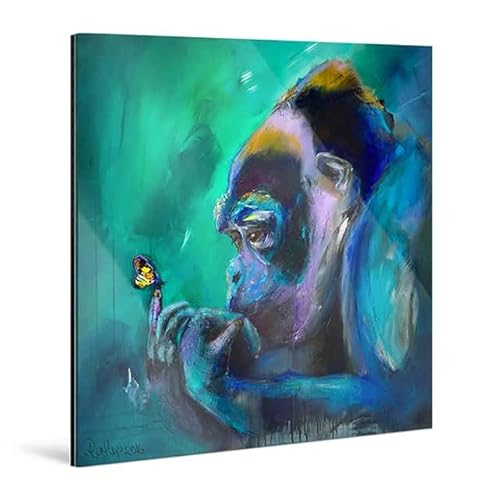 KOLLEKTION WIEDEMANN Ivo von Manuela Rathje Tiere Hochglanz Malerei Esszimmer KinderzimmerFlur Wohnzimmer Schlafzimmer 50 x 50 cm KOLLEKTION WIEDEMANN Ivo von Manuela Rathje Tiere Hochglanz Malerei Esszimmer KinderzimmerFlur Wohnzimmer Schlafzimmer 50 x 50 cm von KOLLEKTION WIEDEMANN