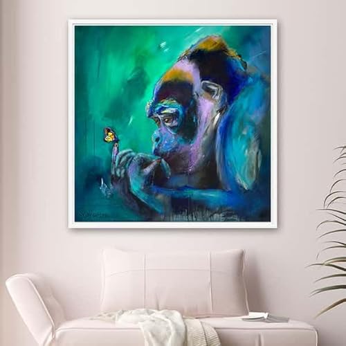 KOLLEKTION WIEDEMANN Ivo von Manuela Rathje Tiere Weiß gerahmt Malerei Esszimmer KinderzimmerFlur Wohnzimmer Schlafzimmer 80 x 80 cm KOLLEKTION WIEDEMANN Ivo von Manuela Rathje Tiere Weiß gerahmt Malerei Esszimmer KinderzimmerFlur Wohnzimmer Schlafzimmer 80 x 80 cm von KOLLEKTION WIEDEMANN