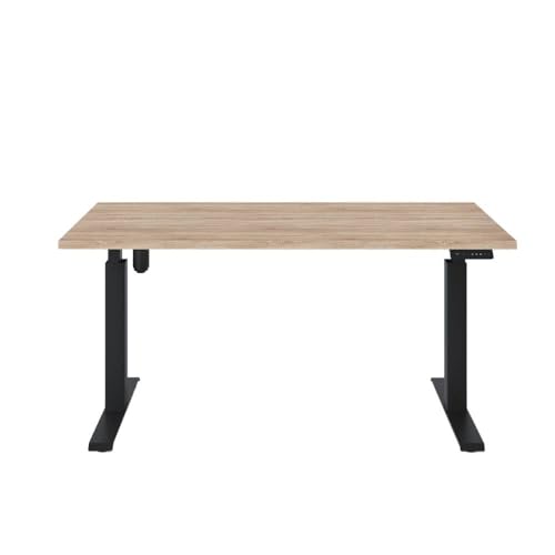 KOLM Elektrisch höhenverstellbarer Schreibtisch | 1000-1500 mm | Hafele Motor | FSC-Zertifiziert | Ergonomisch von KOLM