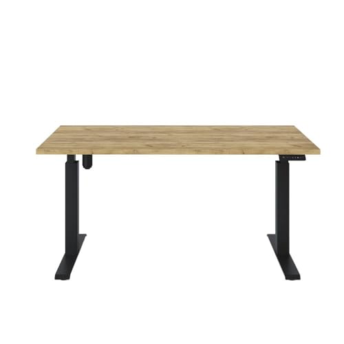 KOLM Elektrisch höhenverstellbarer Schreibtisch | HAFELE Motor | 1000-1500 mm | FSC-Zertifiziert | Ergonomisch von KOLM
