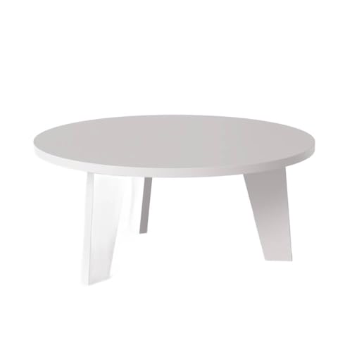 KOLM Ella Couchtisch - Runder Beistelltisch in Grau Compatible with Wohnzimmer | Ø 90 cm | FSC-Zertifiziert | Modernes Design von KOLM