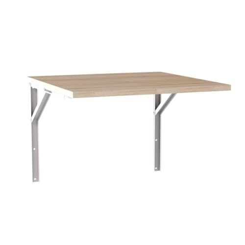 KOLM FLIP Wandtisch - Klappbarer Esstisch in Dąb Sonoma Compatible with Küche/Büro | 68x68 cm | FSC-Zertifiziert | Modernes Design KOLM FLIP Wandtisch - Klappbarer Esstisch in Dąb Sonoma Compatible with Küche/Büro | 68x68 cm | FSC-Zertifiziert | Modernes Design von KOLM